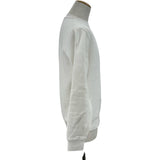 モンクレール MONCLER ロゴパッチ スウェットシャツ ホワイト コットン メンズ スウェット