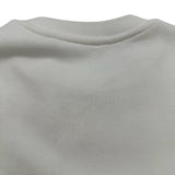 モンクレール MONCLER ロゴパッチ スウェットシャツ ホワイト コットン メンズ スウェット