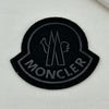 モンクレール MONCLER ロゴパッチ スウェットシャツ ホワイト コットン メンズ スウェット