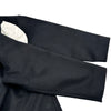 クリスチャン・ディオール Christian Dior ノーカラーリボンウールコート 4SBM11C0AC ブラック ウール レディース その他アウター