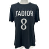 クリスチャン・ディオール Christian Dior JADIOR8 プリント半袖Tシャツ 843T03TC428 ブラック コットン レディース 半袖Ｔシャツ