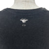 クリスチャン・ディオール Christian Dior JADIOR8 プリント半袖Tシャツ 843T03TC428 ブラック コットン レディース 半袖Ｔシャツ