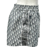 クリスチャン・ディオール Christian Dior オブリーク総柄ショートパンツ 117P21A2970 グレー ポリエステル レディース ショートパンツ