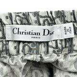 クリスチャン・ディオール Christian Dior オブリーク総柄ショートパンツ 117P21A2970 グレー ポリエステル レディース ショートパンツ