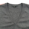 グッチ GUCCI シェリーラインVネックウールニットセーター 296072 グレー ウール メンズ セーター