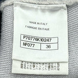 シャネル CHANEL ココマークカシミヤニットカーディガン P70776 グレー カシミヤ レディース カーディガン