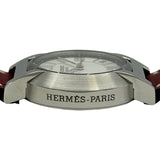 エルメス HERMES ノマード NO1.210 シルバー ステンレススチール クオーツ レディース 腕時計