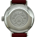 エルメス HERMES ノマード NO1.210 シルバー ステンレススチール クオーツ レディース 腕時計