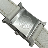 エルメス HERMES Hウォッチ HH1.210 ホワイト ステンレススチール クオーツ レディース 腕時計