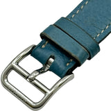 エルメス HERMES Hウォッチ HH1.210 ブルー ステンレススチール クオーツ レディース 腕時計