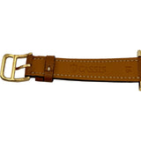 エルメス HERMES Hウォッチ HH1.201 ホワイト ゴールドメッキ/ステンレススチール クオーツ レディース 腕時計