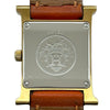 エルメス HERMES Hウォッチ HH1.201 オレンジ メッキ/ステンレススチール クオーツ レディース 腕時計