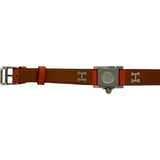 エルメス HERMES ミニ メドール ME2.110 シルバー ステンレススチール クオーツ レディース 腕時計