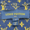 ルイ・ヴィトン LOUIS VUITTON 裏地モノグラムジップアップフーデッドコート FGC010 ネイビー ウール レディース その他アウター