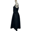 クリスチャン・ディオール Christian Dior ノースリーブフレアワンピース 311R42A1212 ブラック ウール レディース ワンピース