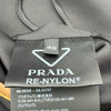 プラダ PRADA トライアングルロゴノースリーブワンピース 230709 ブラック ナイロン レディース ワンピース