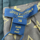ルイ・ヴィトン LOUIS VUITTON マルタージュツイード半袖ワンピース FQDS06 ホワイト ツイード レディース ワンピース