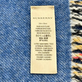 バーバリーロンドン BURBERRY LONDON マフラー ノバチェック ベージュ/ブルー カシミヤ メンズ マフラー