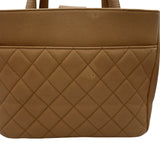 シャネル CHANEL アフィニティスモールショルダー A93750 24番台 ベージュ ゴールド金具 キャビアスキン レディース ショルダーバッグ