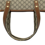 グッチ GUCCI トートバッグ 211134 ブラウン GGスプリーム レディース トートバッグ