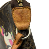ルイ・ヴィトン LOUIS VUITTON ポシェット・アクセソワール 村上隆 M51981 ブラウン モノグラム・パンダ レディース ハンドバッグ