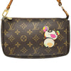 ルイ・ヴィトン LOUIS VUITTON ポシェット・アクセソワール 村上隆 M51981 ブラウン モノグラム・パンダ レディース ハンドバッグ