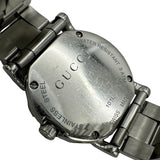グッチ GUCCI Gラウンド 101L ホワイト ステンレススチール クオーツ レディース 腕時計