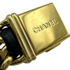 シャネル CHANEL プルミエール L H0001 ブラック ゴールドプレーテッド クオーツ レディース 腕時計