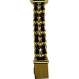 シャネル CHANEL プルミエール L H0001 ブラック ゴールドプレーテッド クオーツ レディース 腕時計