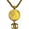 シャネル CHANEL ココマークラウンドパールネックレス ゴールド メタル/パール アクセサリー