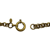 シャネル CHANEL ココマークサークルロングネックレス ゴールド メタル アクセサリー