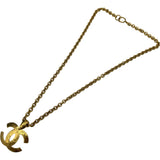 シャネル CHANEL ココマークロングネックレス ゴールド金具 ゴールドプレーテッド アクセサリー
