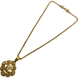 シャネル CHANEL ココマークパールロングネックレス ゴールド メタル/パール アクセサリー