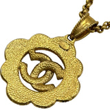 シャネル CHANEL ココマークパールロングネックレス ゴールド メタル/パール アクセサリー