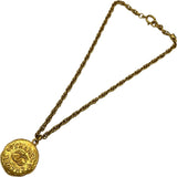 シャネル CHANEL ココマークコインネックレス ゴールド メタル アクセサリー