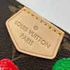 ルイ・ヴィトン LOUIS VUITTON ミュルティポシェット・アクセソワール LV×YK M46385 ブラウン モノグラム・ペイントドット レディース ショルダーバッグ