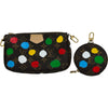 ルイ・ヴィトン LOUIS VUITTON ミュルティポシェット・アクセソワール LV×YK M46385 ブラウン モノグラム・ペイントドット レディース ショルダーバッグ