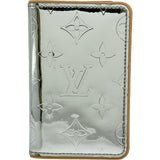 ルイ・ヴィトン LOUIS VUITTON オーガナイザー・ドゥ・ポッシュ・スレンダー M80805 シルバー モノグラム・ミラー メンズ カードケース