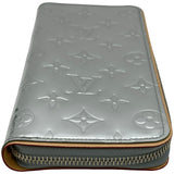 ルイ・ヴィトン LOUIS VUITTON ジッピー・ウォレットヴェルティカル M80808 シルバー モノグラム・ミラー メンズ 長財布