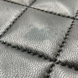 シャネル CHANEL マトラッセフルフラップチェーンショルダー 12番台 ブラック ゴールド金具 ラムスキン レディース ショルダーバッグ