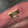 シャネル CHANEL ココハンドルXXS AS2215 ブラック ゴールド金具 キャビアスキン レディース ショルダーバッグ
