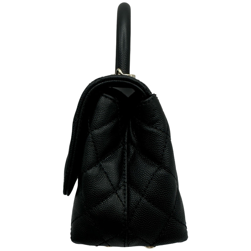 シャネル CHANEL ココハンドルXXS AS2215 ブラック ゴールド金具