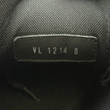 ルイ・ヴィトン LOUIS VUITTON ✖村上隆 トレイナーライン ローカットスニーカー 1AJQCS ブラック レザー メンズ スニーカー