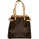 ルイ・ヴィトン LOUIS VUITTON バティニョール・ヴェルティカル M51153 ブラウン モノグラムキャンバス レディース ショルダーバッグ
