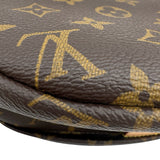 ルイ・ヴィトン LOUIS VUITTON バムバッグ M43644 ブラウン モノグラム・キャンバス メンズ ボディバッグ