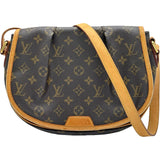 ルイ・ヴィトン LOUIS VUITTON メニルモンタンPM M40474 ブラウン モノグラムキャンバス レディース ショルダーバッグ