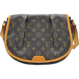 ルイ・ヴィトン LOUIS VUITTON メニルモンタンPM M40474 ブラウン モノグラムキャンバス レディース ショルダーバッグ