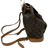 ルイ・ヴィトン LOUIS VUITTON モンスリMM M51136 ブラウン モノグラム・キャンバス レディース リュック・デイパック