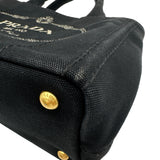 プラダ PRADA カナパミニ 1BG439 ブラック キャンバス レディース ショルダーバッグ