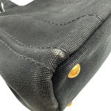 プラダ PRADA カナパミニ 1BG439 ブラック キャンバス レディース ショルダーバッグ